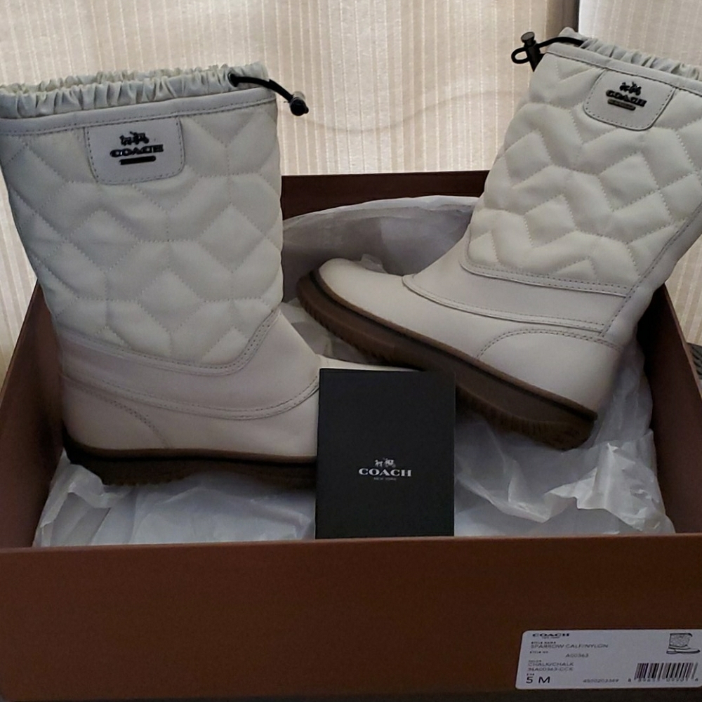 Authentic Coach boots
